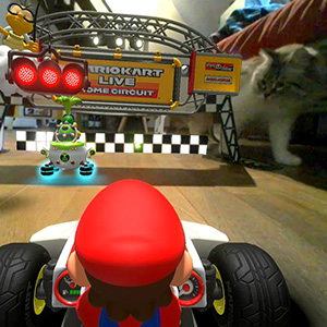 Here's How Much Room You'll Need To Play Mario Kart Live: Home Circuit